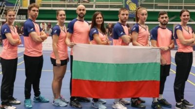 Националният отбор на България по бадминтон заслужи мястото си сред