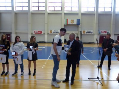 Волейболистът на мъжкия отбор на Марек Юнион Ивкони Ивайло Дамянов