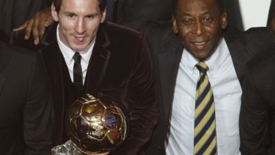 Двете най големи звезди на съвременния футбол Кристиано Роналдо и Лионел