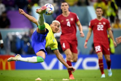 Бразилският нападател Ричарлисон е автор на най-красивия гол на Мондиал 2022 в Катар