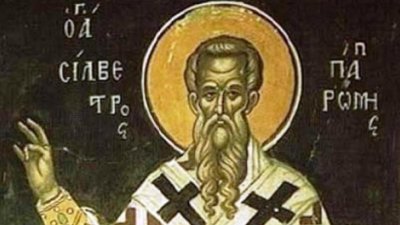 На 2 януари Православната църквата почита Свети Силвестър папа Римски