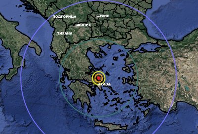 Земетресение с магнитуд 5 по Рихтер е регистрирано в района