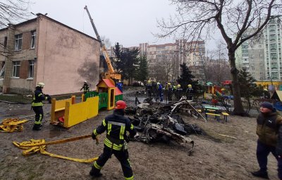 Няма данни катастрофата с хеликоптер в Украйна да е в резултат от руска атака