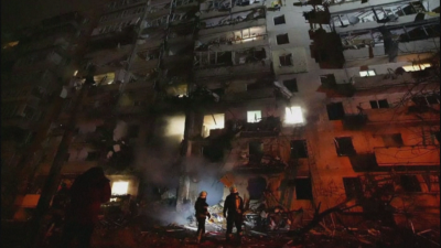Няколко мощни експлозии са избухнали тази сутрин в украинската столица