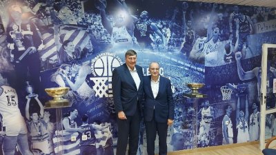 Президентът на Българската федерация Баскетбол Георги Глушков проведе специална среща