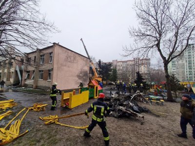 18 загинали при катастрофа на хеликоптер в украинския град Бровари