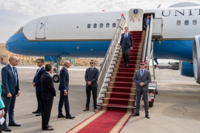 Държавният секретар на САЩ Антъни Блинкен пристигна днес в Египет