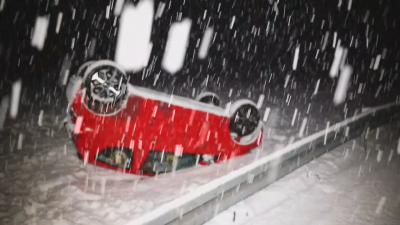 Сняг и студ сковаха Германия: Регистрирани са над 100 пътни инцидента