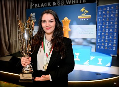 Гросмайстор Виктория Радева за трети път спечели титлата от Държавното първенство по шахмат