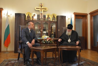 На имения си ден Негово Светейшество Българският патриарх Неофит прие