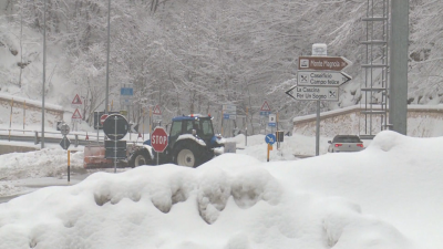 Лошо време и обилни снеговалежи в Италия и Испания