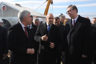 Президентите Радев и Вучич откриха новия етап от строежа на газопровода България - Сърбия (обобщение)