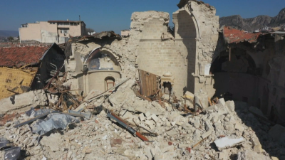 Заличеното наследство: Земетресението в Турция срина град с 24-вековна история