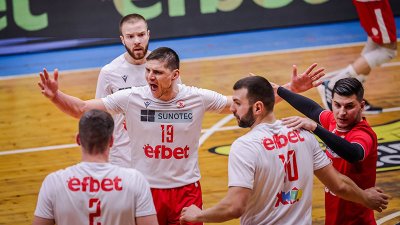 ЦСКА с чиста победа срещу Монтана във волейболното първенство