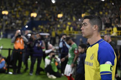 Кристиано Роналдо вкара хеттрик за Ал-Насър в мач от първенството на Саудитска Арабия