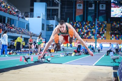 Божидар Саръбоюков завърши на четвърто място в скока на дължина
