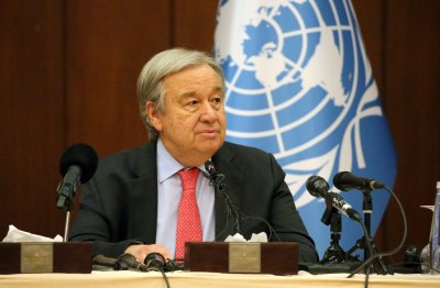 Генералният секретар на ООН Антониу Гутериш е в Киев за