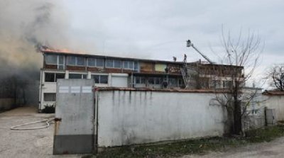 Сигнал за пожар в Северна индустриална зона в Пловдив е