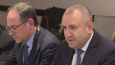 Президентът Румен Радев проведе среща с представители на български и