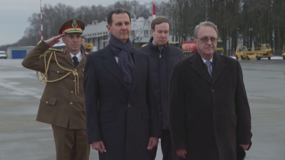 Башар Асад пристигна в Москва за среща с Путин
