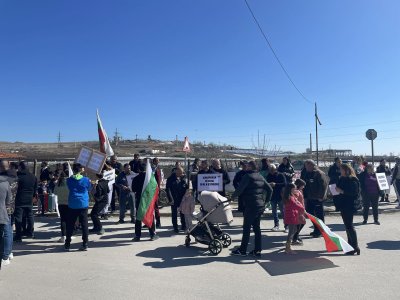 Отново протест в пловдивското село Шишманци срещу кариера за инертни материали