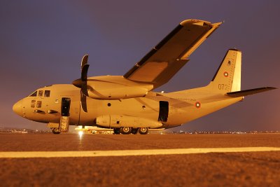Екипаж от ВВС транспортира успешно със "Спартан" медици при създадена донорска ситуация