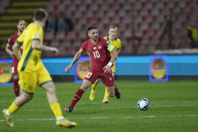 Сърбия победи Литва и оглави квалификационната група на България за Евро 2024