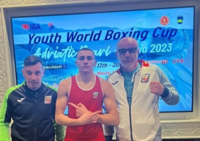 Викторио Илиев е на финал за Световната купа по бокс за младежи в Будва