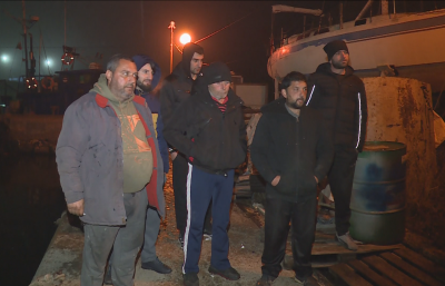 Българските рибари, задържани в Румъния заради нерегламентиран улов на акула,
