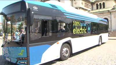 Представят новите електробуси в София