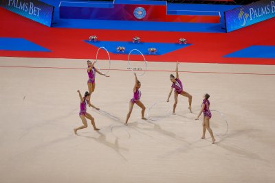 Гледайте финалите на Световната купа по художествена гимнастика в прякото