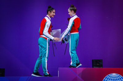 България завоюва общо пет златни и един сребърен медал на Свтовната купа по художествена гимнастика в София
