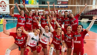 ЦСКА се класира за финала на волейболното първенство на България при жените