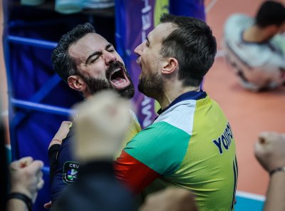 Шампионът на България по волейбол при мъжете Хебър Пазарджик показа