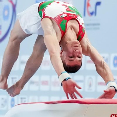 Даниел Трифонов който се класира шести на финала на прескок