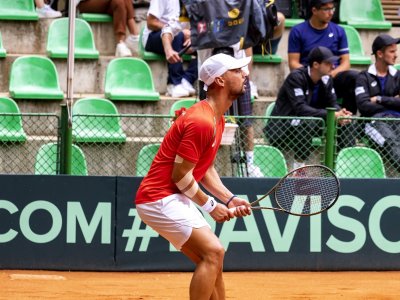 Българският тенисист Димитър Кузманов постигна своята първа победа в основната