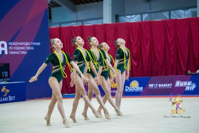 Българският национален ансамбъл по художествена гимнастика спечели още две медала