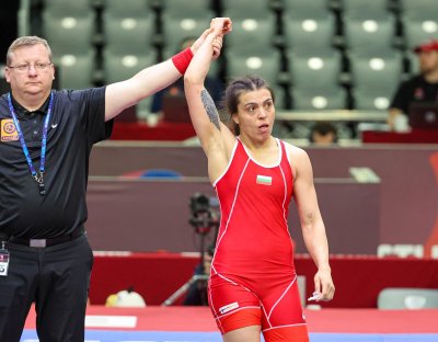 Мими Христова ще се бори за златния медал на европейското първенство по борба в Загреб