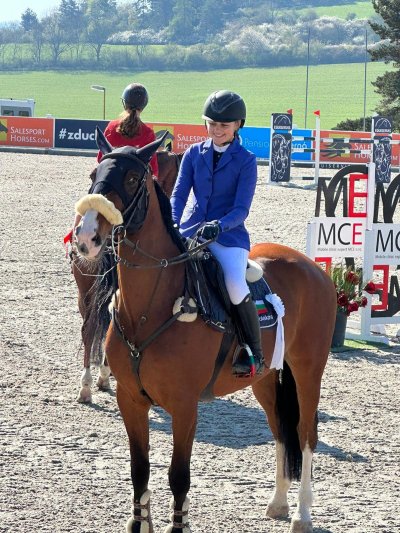 15 годишната ездачка Елиза Чолакова записа много добро представяне на турнира