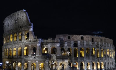 Светлинно шоу с дронове над Колизеума в Рим (ВИДЕО)