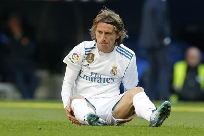 Халфът на Реал Мадрид Лука Модрич страда от контузия на