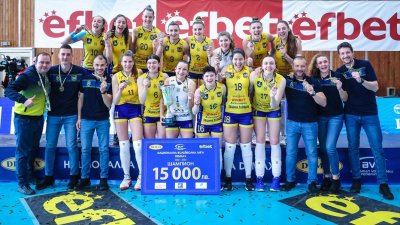 Женският волейболен отбор на Марица Пловдив затвърди доминацията си у