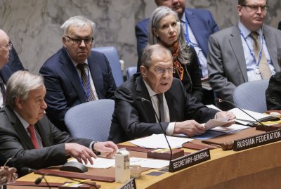Лавров пред Съвета за сигурност на ООН: Светът е в по-опасен момент, отколкото по време на Студената война