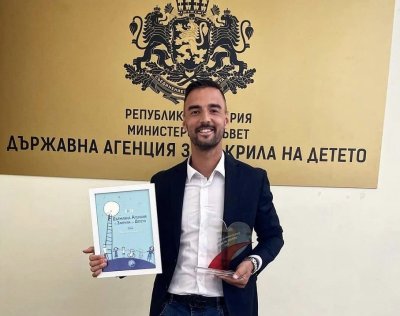 Тенисистът Димитър Кузманов беше отличен с наградата „Посланик на доброто 2022“