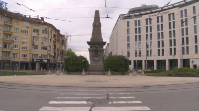 От утре започва ремонт на кръговото кръстовище около паметника Левски
