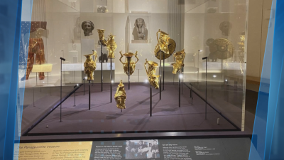 Панагюрското златно съкровище беше представено в Британския музей в Лондон