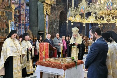 В деня на Светите братя Кирил и Методий наградиха училищни директори в Рилския манастир