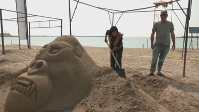 Фестивал на пясъчните скулптури в Александрия