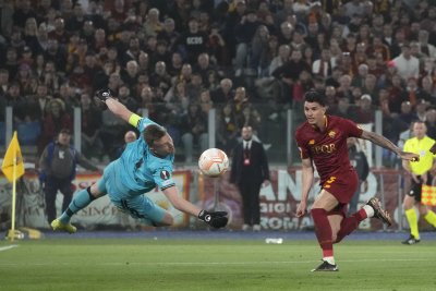 Рома взе минимален аванс срещу Байер Леверкузен на „Олимпико“