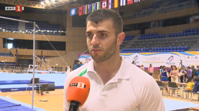 Националът на България по спортна гимнастика – Йордан Александров е